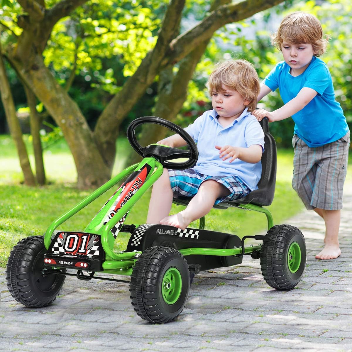 zensea™ Tretauto Go-Kart für Kinder