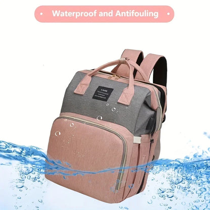 zensea™ 3-in-1 Wickelrucksack mit Babybett
