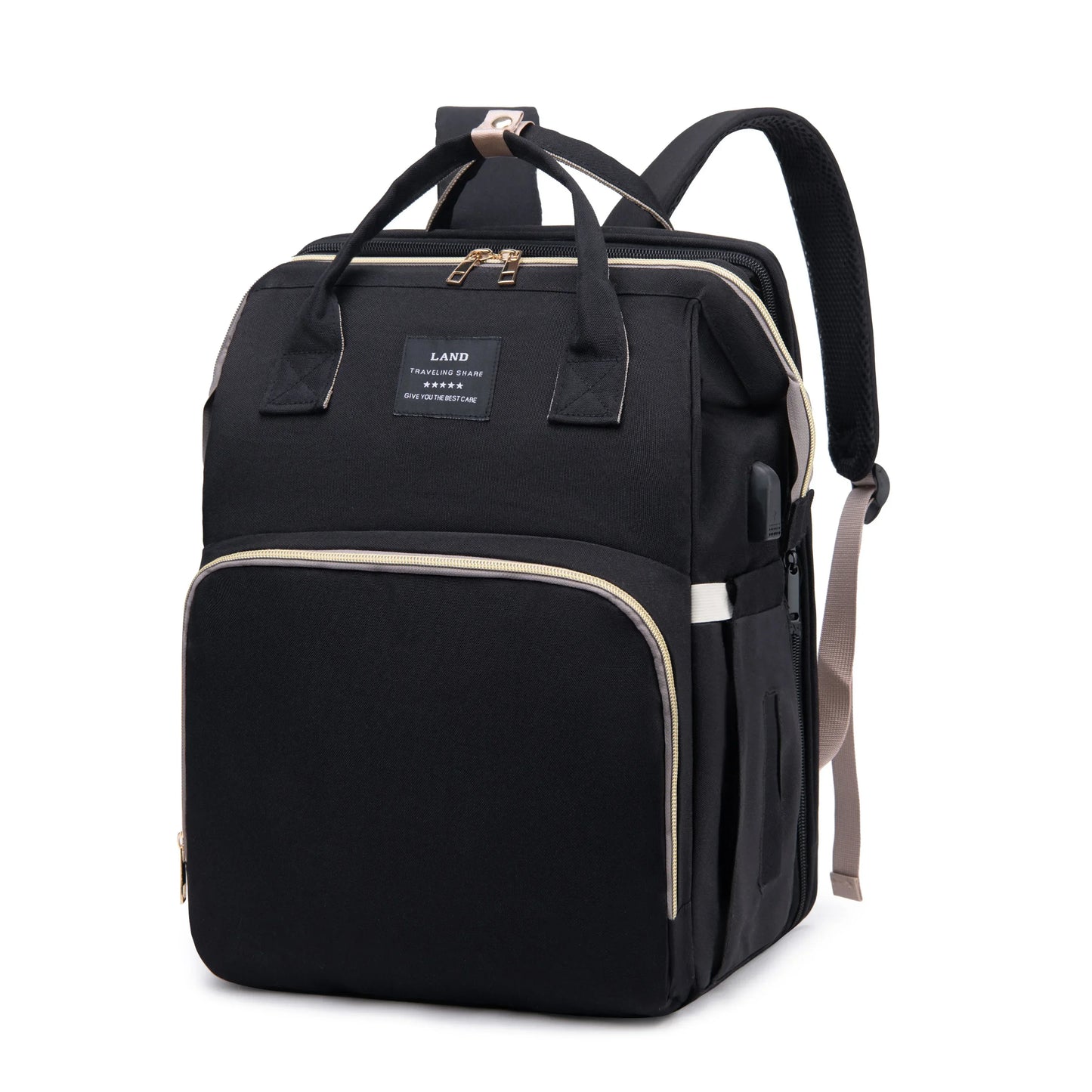 zensea™ 3-in-1 Wickelrucksack mit Babybett